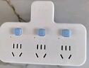 公牛（BULL）转换插头/品字形一转三插座/无线转换插座/电源转换器 适用卧室、厨房 3位分控开关插座 蓝白款 实拍图