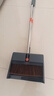 百洁世家扫把簸箕家用套装2024新款扫地撮笤帚组合垃圾铲懒人神器折叠 灰-标准版【不锈钢杆】扫把套装 实拍图