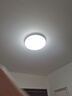雷士照明（NVC）LED玄关走廊IP40三防灯吸顶阳台灯现代简约灯具圆款18W白光 实拍图