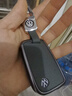 迪加伦 金属真皮 大众钥匙包新朗逸速腾宝来途观L探歌途岳X凌渡途昂汽车钥匙套壳男士改装 B款深空灰+钥匙扣 实拍图