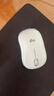 罗技（Logitech）M221 轻音鼠标 无线鼠标 办公鼠标 对称鼠标 带无线微型接收器 米白色 实拍图