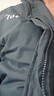 361°男女棉衣保暖加厚休闲冬季外套短棉服652434739F 深空灰 2XL 实拍图