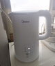 美的（Midea）电热水壶烧水壶养生自动断电长效保温一体恒温壶食品304不锈钢 1500W快速加热1.5升 SH15X301 实拍图