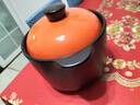 厨诺砂锅炖锅耐高温陶瓷煲汤锅干烧不开裂沙锅熬药煮粥炖汤燃气灶专用 【烧坏终身换新】适合5-8人 7L 实拍图