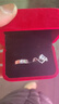 京霁 结婚戒指婚戒对戒仿真假戒指婚礼道具钻石戒指开口可调节求婚戒 爱心款情侣对戒【1个对戒盒】 实拍图