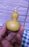天然葫芦文玩带龙头手捻把玩小精品野生葫芦迷你家居客厅摆件 1个精品级【4-6厘米木塞口葫芦】 实拍图