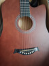 吉之琳单板41寸初学者吉他学生38寸新手练习男女生入门琴民谣木吉他乐器 40寸【单板】桃木色 包教会+买即送全套配件 实拍图