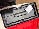 【万人同抢】家用多功能五金收纳箱手提电工工具箱车载维修配件箱 【双层星.月红】13寸 复工爆品 实拍图