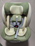 ledibaby乐蒂宝贝婴儿童安全座椅0-4-12岁汽车用宝宝座椅车载可坐躺 太空舱Pro+官配版【春芽绿】 实拍图