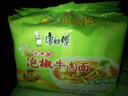 康师傅 方便面 经典泡椒牛肉面五连包104g*5 泡面袋装速食 方便食品 实拍图