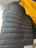 京东京造【air+零压羽绒】轻薄羽绒服男外套冬立领90鸭绒 曜石黑M 实拍图
