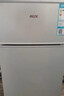 奥克斯（AUX）家用双门迷你小型冰箱 冷藏冷冻保鲜小冰箱 宿舍租房节能电冰箱 【国家补贴】BCD-30K118 基础款 银色 实拍图