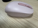 罗技（Logitech）M196 无线蓝牙鼠标 办公鼠标 笔记本商务办公家用 小巧便携 对称手型 玫瑰粉 实拍图