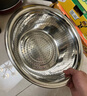 美厨（MAXCOOK）304不锈钢盆筛五件套加厚沙拉盆调料盆洗菜盆米筛味斗套装MCWA550 实拍图