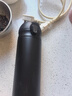 富光保温杯大容量轻量水杯男女学生316不锈钢车载弹盖杯年货礼品定制 睿智黑【316L不锈钢+滤网】500ml 实拍图