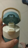 膳魔师（THERMOS）保温杯儿童直饮水杯小学生开学必备小黄鸭水壶带杯套500ml淡绿 实拍图