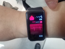 VGOS华为机鸿蒙系统苹果机iOS适用血压监测智能手环心率血氧睡眠检测成人高精度运动健康手表 升级版曜石黑【消息/来电提醒】 实拍图