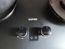 苏泊尔（SUPOR）燃气灶双灶具一级能效家用防爆煤气灶防锈炉头5.2kW双边定时70%高热效合金面板JZT-Z-DF1pro天然气 实拍图