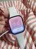 Apple/苹果 Watch Series 10 智能手表GPS款46毫米玫瑰金色铝金属表壳淡桃粉色运动型表带M/L MX2A3CH/B 实拍图