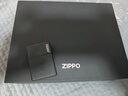 ZIPPO打火机之宝防风煤油 黑裂漆-经典商标 生日礼物送男友 含油套装 实拍图