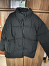 GLM棉服男冬季加厚保暖外套男宽松棉衣男休闲防寒棉袄子黑色2XL 实拍图