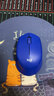 罗技（Logitech）M330 静音鼠标 无线鼠标 办公鼠标 右手鼠标 蓝色 带无线2.4G接收器 实拍图