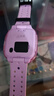 小天才儿童电话手表Q3桑染紫AI精准定位防水大屏视频通话儿童学生智能手表爆款升级移动支付男孩女孩 实拍图
