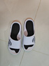 回力运动拖鞋男浴室内户外不易滑厚底凉拖鞋HL39391白黑色45-46码 实拍图