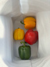 京鲜生 山东三色彩椒圆椒甜椒新鲜蔬菜净重1.5斤单果150g起源头直发包邮 实拍图