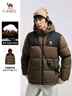 骆驼（CAMEL）户外羽绒服冬季加厚保暖男女同款防风防泼水石墨烯面包服外套 实拍图