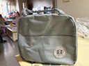 小熊（Bear）便当包保温包双层手提包包牛津布大容量饭盒袋 灰色 实拍图