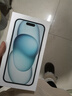 Apple/苹果【政府补贴需现场签收激活】 iPhone 15 (A3092) 256GB 蓝色 支持移动联通电信5G 双卡双待 实拍图