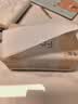 卡贝（cobbe）吸盘毛巾杆浴室置物架枪灰挂杆太空铝毛巾环小户型小型卫生间 奶白一体多用挂杆-吸盘款 实拍图
