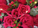 百花馆鲜花速递花礼红玫瑰花束真花满天星生日礼物送女友同城配送小时达 【不俗爱意】21朵红玫|dyr60 实拍图