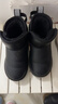 巴布豆（BOBDOG）巴布豆童鞋女童靴子冬季软底加绒儿童雪地靴 B16515030 黑色29 实拍图