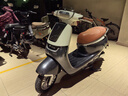 爱玛电动摩托车 Q7石墨烯铅酸大电池长续航【72V25Ah电池】豪华复古智能舒适电动车  璀璨鲸灰 实拍图