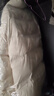 优衣库女装羽绒茄克/柔软面料外套夹克479212 01 乳白色 S 实拍图