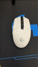 罗技（G）G304 LIGHTSPEED无线鼠标 游戏鼠标 轻质便携 绝地求生FPS鼠标英雄联盟LOL吃鸡 生日礼物 白色 实拍图