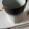 京东京造 茶杯茶具 陶瓷茶水分离现代办公杯水杯 渐变云墨350ml 实拍图