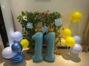 多美忆生日场景布置男孩数字生日气球道具氛围布置儿童派对装饰蓝色1 实拍图