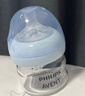 新安怡（AVENT）飞利浦新安怡 新生婴儿宝宝进口防呛防胀气玻璃奶瓶宽口径240ml 实拍图