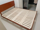 MUU实木床小户型小居床次卧简约时尚卧室主卧黄杨实木双人床1.5x2米 实拍图