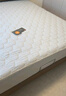水星家纺全棉面料床护垫抗菌防螨透气吸湿保护垫 1.8米床 白 实拍图