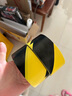 得力(deli)PVC地线贴地 防台风胶带 黑黄色48mm*33m 6卷装 地面5S定位安全警示胶带 PVC 地标线 33784 实拍图