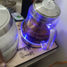 开品 全智能底部一键全自动上水电热水壶烧水壶 办公家用保温泡茶煮茶煮水 嵌入式茶台一体玻璃煮茶器 1L 金色尺寸20X37CM 三壶款式 桶水款 自动上水 实拍图