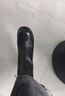 意尔康短靴女加绒厚底切尔西大码鞋妈妈短靴子 26619W 黑色    37 实拍图