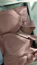 芬也（FENYE）哺乳吊带背心产后浦乳喂奶带胸垫免穿文胸前开扣秋冬加绒 豆沙XL 实拍图