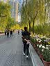 罗蒙（ROMON）【加绒可选】灯芯绒加厚休闲裤男秋冬新款时尚抽绳腰直筒长裤男 6635H黑色【加厚款】 2XL (185) （建议155-170斤） 实拍图