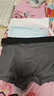 京东京造10A抑菌男式内裤男纯棉平角内裤大码男生四角短裤衩4条XL 实拍图