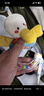 babycare婴儿安抚BB棒 宝宝手抓布偶0-1岁新生儿陪睡毛绒玩具儿童礼物 卡卡达鸭-手摇铃 实拍图